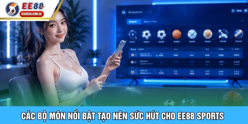 Các bộ môn nổi bật tạo nên sức hút cho EE88 Sports