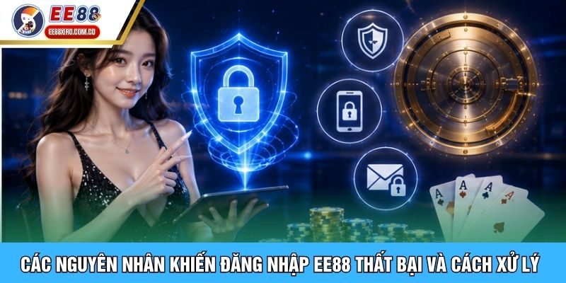 Các nguyên nhân khiến đăng nhập EE88 thất bại và cách xử lý